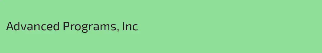 Advanced Programs, Inc